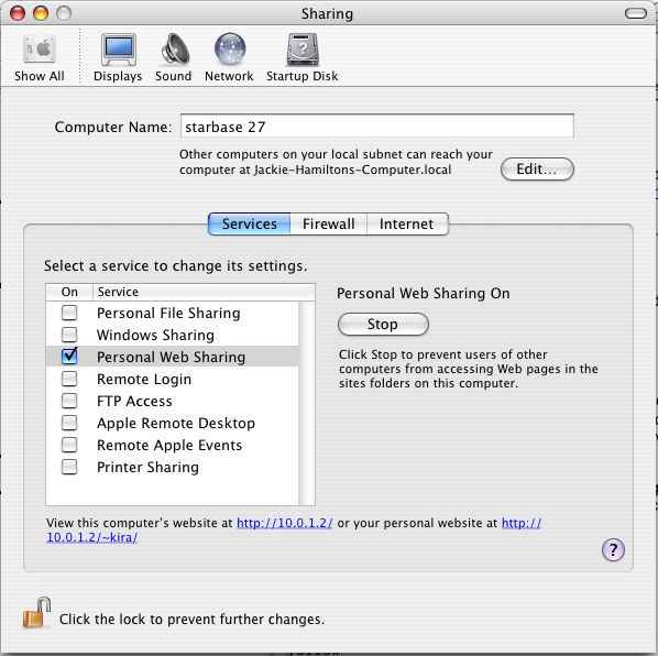 mac os firewall apache