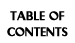 Table of Contents